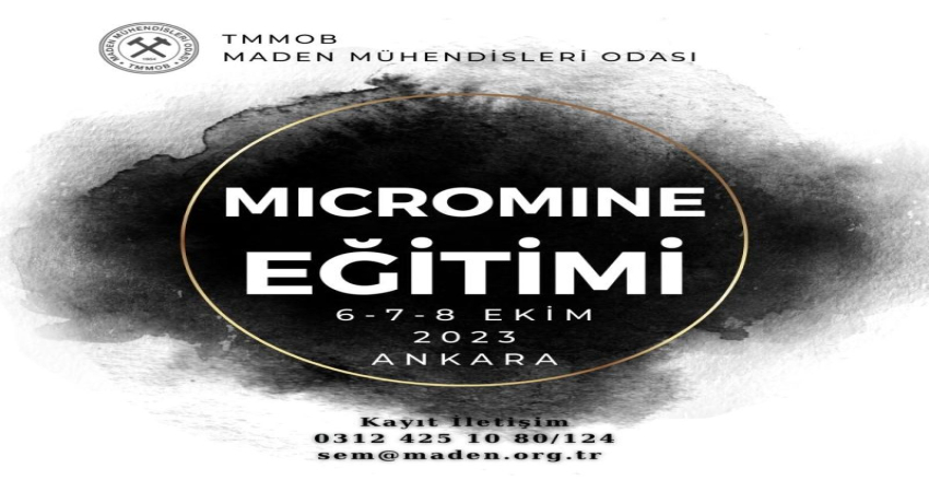 STRATIGRAPHIC MODELLING (Kömür, Bor, Trona damar modelleme) ve RESOURCE ESTIMATIONKONULARINDA MICROMINE YAZILIMI İLE EĞİTİM