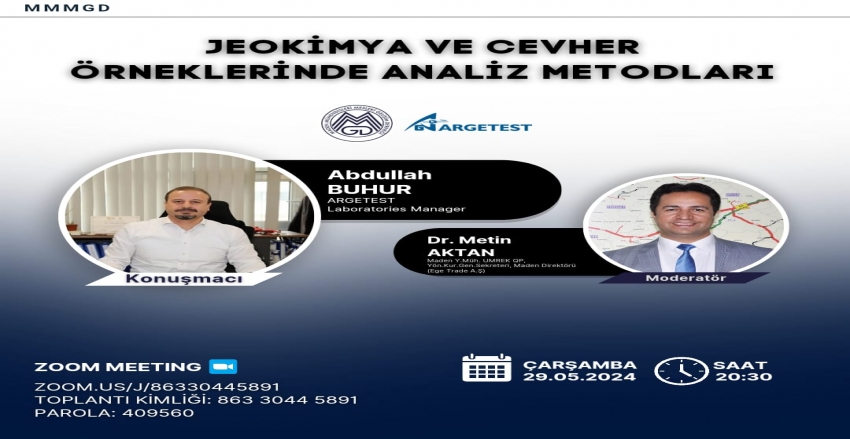 JEOKİMYA VE CEVHER ÖRNEKLERİNDE ANALİZ METODLARI